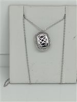 Collana Gemoro Donna Zaffiri in Oro bianco Zaffiro blu 0.62 Ct TPC215B.ZF - TPC215B.ZF